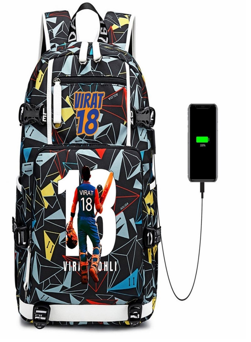 cricket Children Bag Sackpack Backpack Laptop Sports Bags Fashion for Women Girls Kids