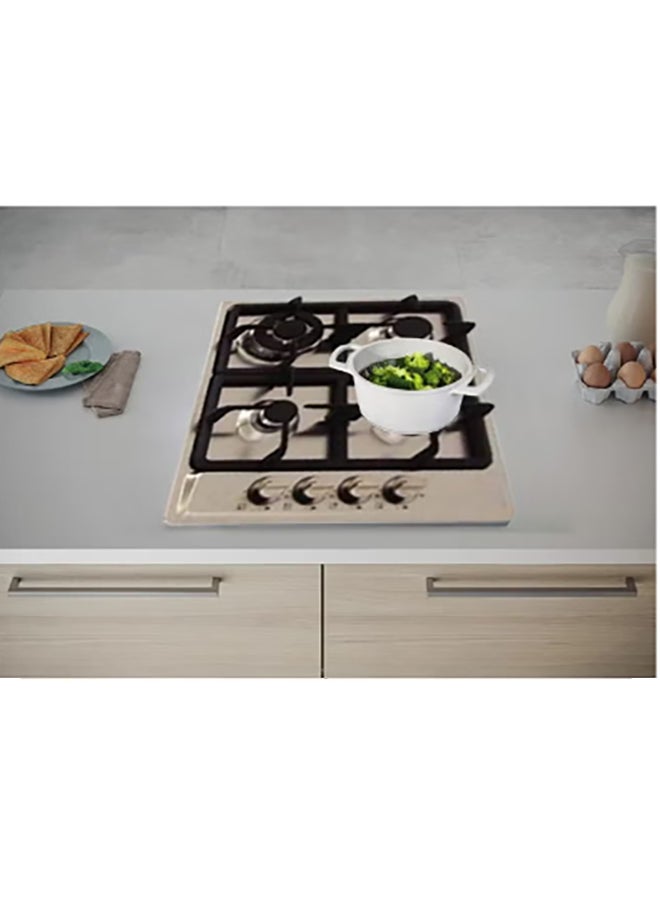 kitchen Line Gas Hob 4 Burners 60 CM with Side Switches Italian | G4013  - Image 3