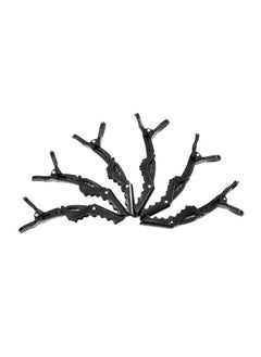 yantaisiyu 12Pcs Hair Clips Alligator Hair Clip Professional Salon Tool Wide Tooth Hair Clips For Hair Styling（Black）  - Image 5