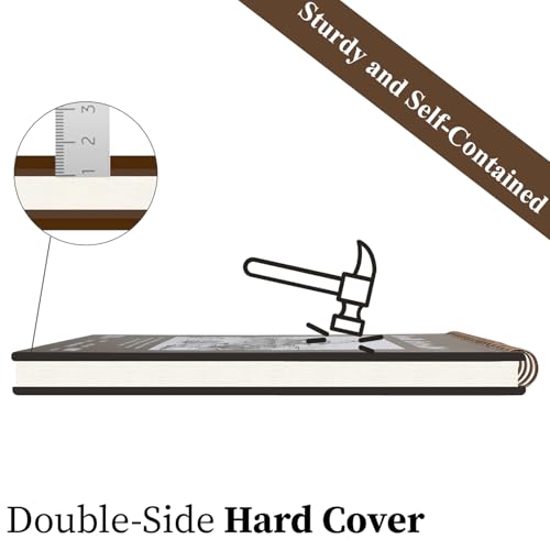 Fuxi دفتر رسم فوكسي 8.5x11، 100 ورقة، دفتر رسم غلاف صلب 8.5" x 11"، ورق رسم 68 رطل/100 جرام، دفتر رسم حلزوني 8.5" x 11"، دفتر رسم فارغ لفصول الفن، مستلزمات الفنانين للبالغين - Image 4