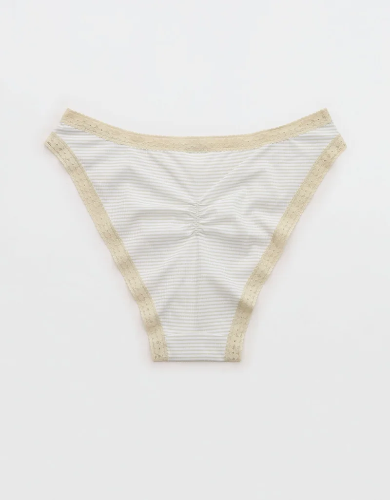 Aerie  Aerie SMOOTHEZ Microfiber Lace Bikini Underwear for Women | Best Price UAE