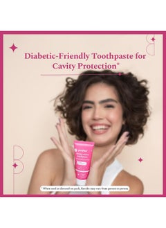 Perfora Oral Health Diabetics Special Toothpaste For Adults - 150 Gms (Pack Of 1) | Sugar Free Toothpaste | Cavity Protection Toothpaste | Diabetic Friendly Tooth Gel | Toothpaste For Kids & Adults | Sls Free Toothpaste | Anticavity Toothpaste | No Artificial Sweeteners | Made Safe Certified | Vegan-Friendly | Gel Toothpaste - Jamun Mint (Flavor)  - Image 2