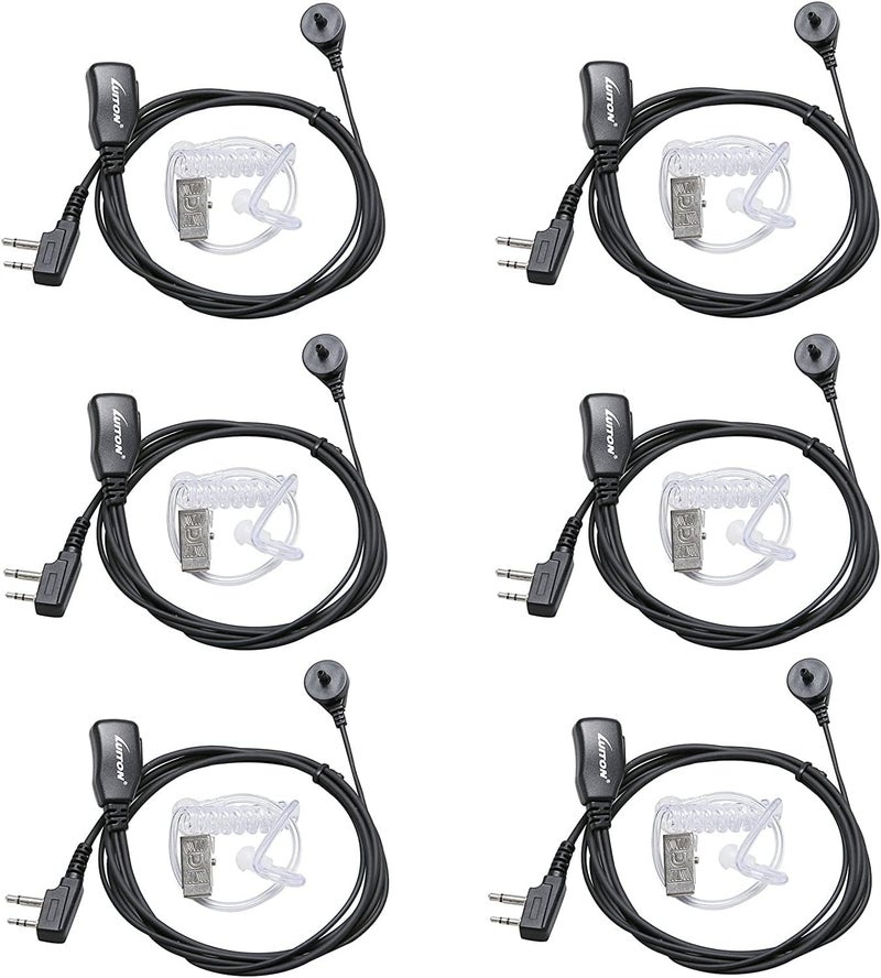 LUITON Midland Security Headsets with Mic - Compatible with Midland GXT1000VP4 LXT600VP3 GXT1050VP4 GXT1000XB LXT500VP3 etc (6 Pack) - Image 5