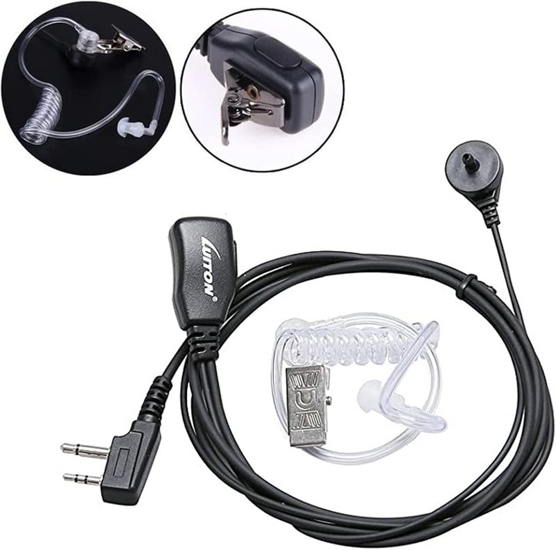 LUITON Midland Security Headsets with Mic - Compatible with Midland GXT1000VP4 LXT600VP3 GXT1050VP4 GXT1000XB LXT500VP3 etc (6 Pack) - Image 2