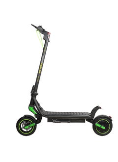 MYTOYS Mt650 2024 Model - Neon Green - Folding Electric Scooter - Brush Less Motor 350W - 12-18Km Range Battery 5.2Ah - Speed Up To 45Kmh With Front And Rear Suspension  - Image 1