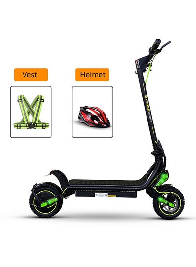 MYTOYS MT650 High Speed Electric Scooter, Super Fast 45km/h Speed, 350W Brushless Motor, Upgraded Battery,Flashing Turn Signals, App control, Cruise Mode With free Helmet and Reflective Vest