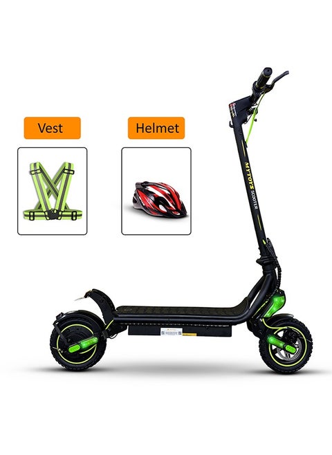 MT650 High Speed Electric Scooter, Super Fast 45km/h Speed, 350W Brushless Motor, Upgraded Battery,Flashing Turn Signals, App control, Cruise Mode With free Helmet and Reflective Vest