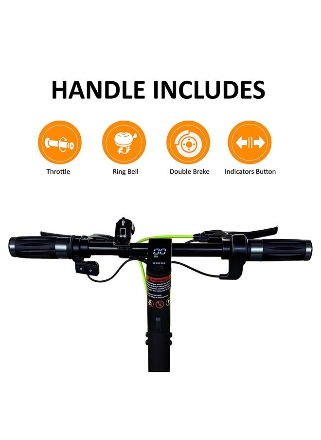 MYTOYS - MT650 High Speed Electric Scooter, Super Fast 45km/h Speed, 350W Brushless Motor, Upgraded Battery,Flashing Turn Signals, App control, Cruise Mode With free Helmet and Reflective Vest - Image 1