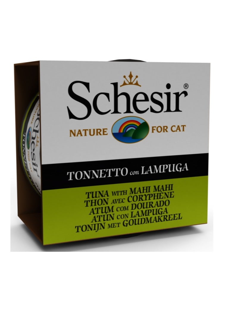 Schesir Cat Wet Food-Tuna With Mahi 85g 