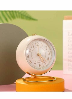 Excefore Loud Alarm for Deep Sleepers, Classic Non-Ticking Tabletop Alarm Clock with Backlight  - Image 3