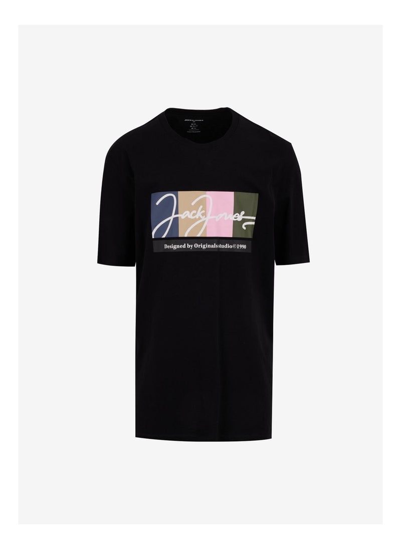 JACK & JONES - Jorportland Block Branding Ss Cn Ln - Image 1