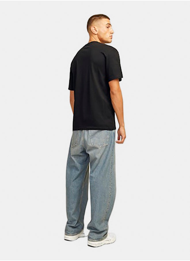 JACK & JONES - Jorportland Block Branding Ss Cn Ln - Image 1