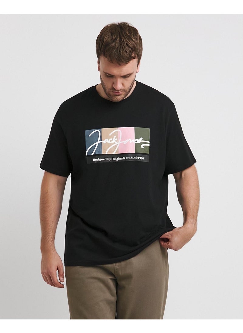 JACK & JONES - Jorportland Block Branding Ss Cn Ln - Image 1