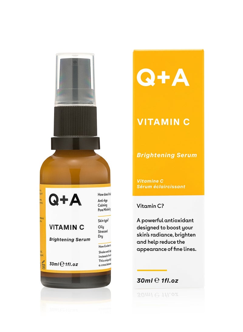 Q+A Vitamin C Brightening Serum 30ml
