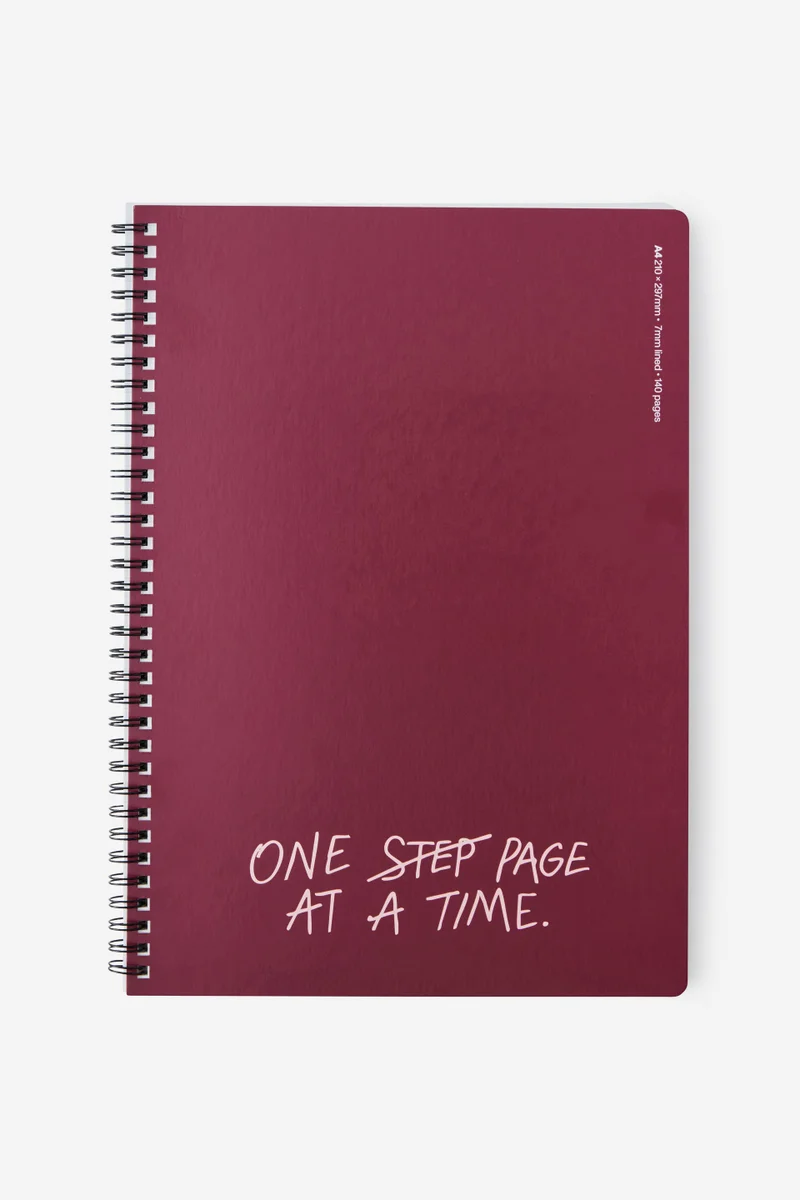 Typo A4 SPIRAL NOTEBOOK