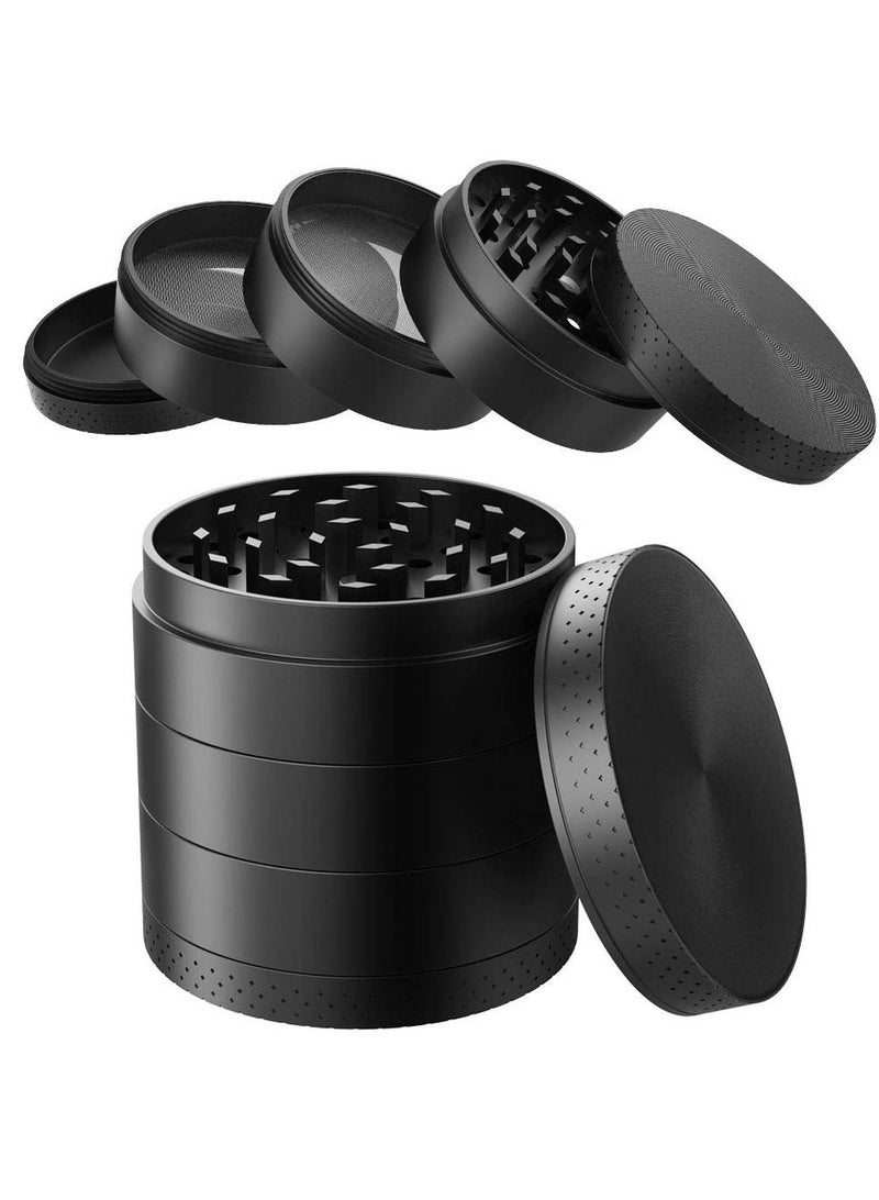 4 Layer Portable Spice, Perfect for Herbs, Spice 40mm Herb Grinder  - Image 1