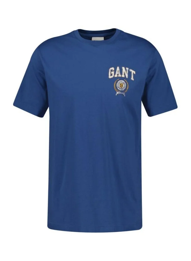 غانت Crest Graphic T-Shirt