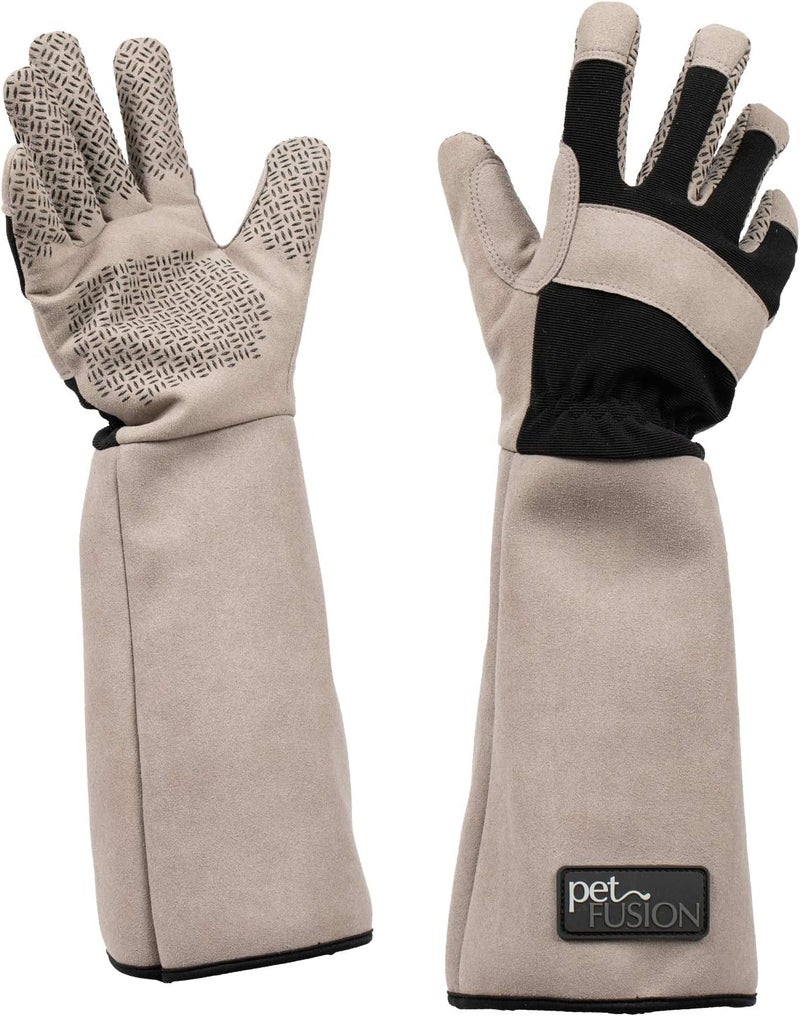 petfusion Multipurpose Pet Glove for Grooming, Trips to Vet, Handling. [Puncture & Scratch Resistant, Water Resistant]. 12 Month Warranty for Manufacturer Defects - Image 1