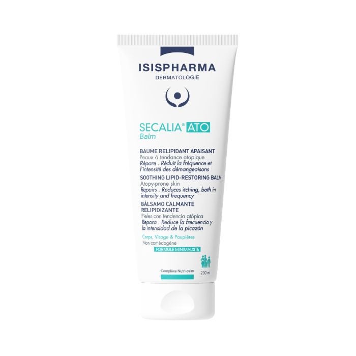 Isis Secalia Ato Soothing Lipid-Restoring Balm, Intensive Moisturizer for Dry and Atopy-Prone Skin, 200ml