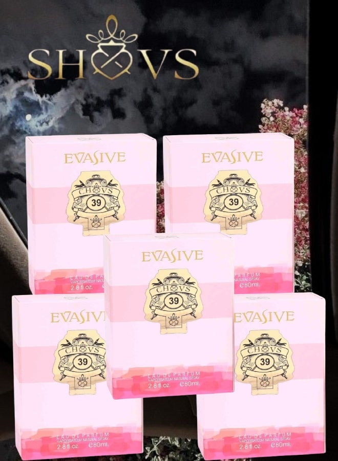 شوفز 5 قطع عطر إفاسيف 80مل - Image 1