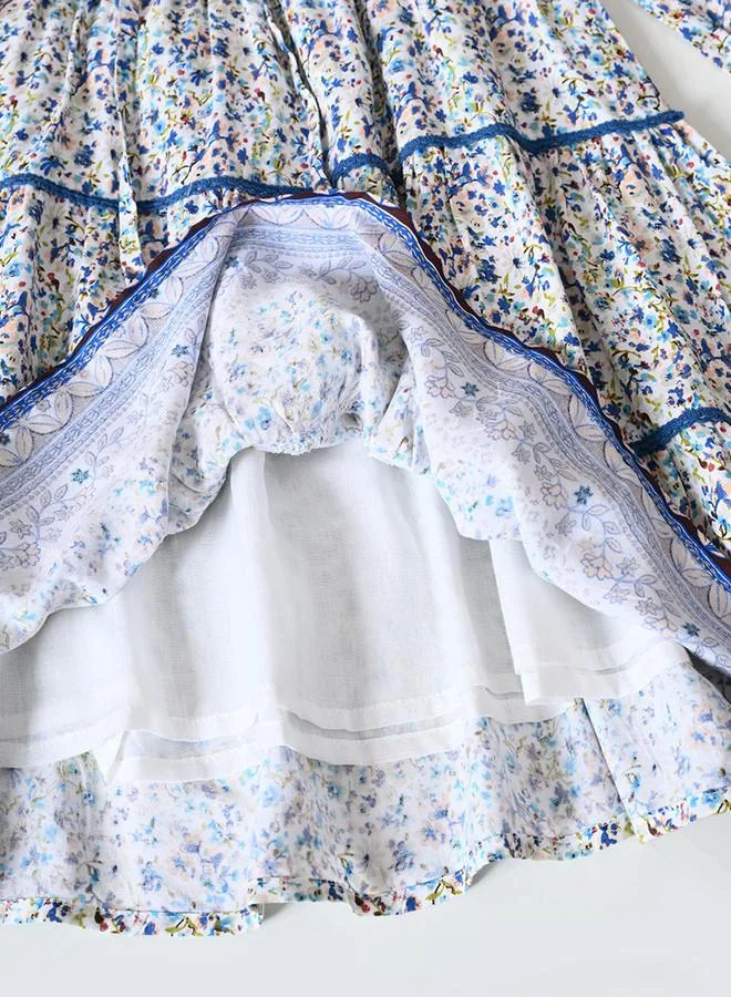 BELLA MODA Floral Tiered Dress