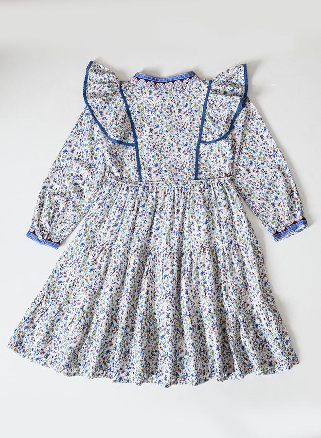 بيلا مودا فستان بطبقات بنقشة الزهور - Image 3