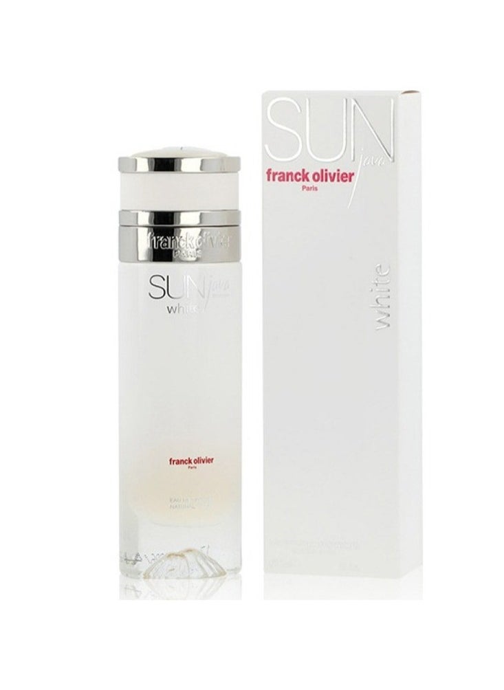 فرانك أوليفييه فرانك اوليفر - عطر صن جافا وايت للنساء أو دي برفيوم - 75 مل 