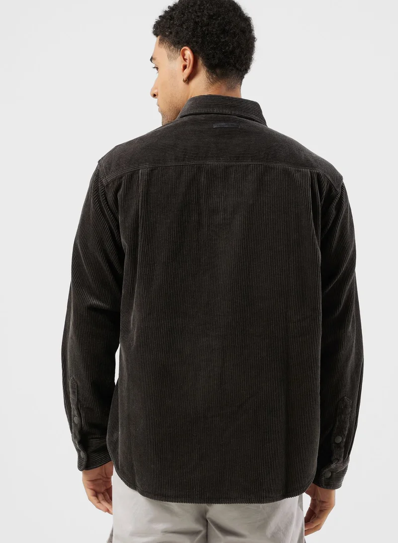 FINGERCROXX Corduroy Shacket