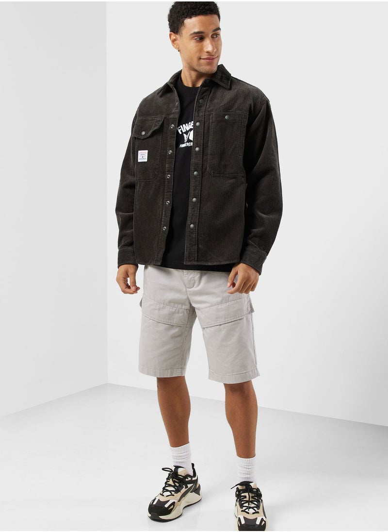 FINGERCROXX - Corduroy Shacket - Image 1