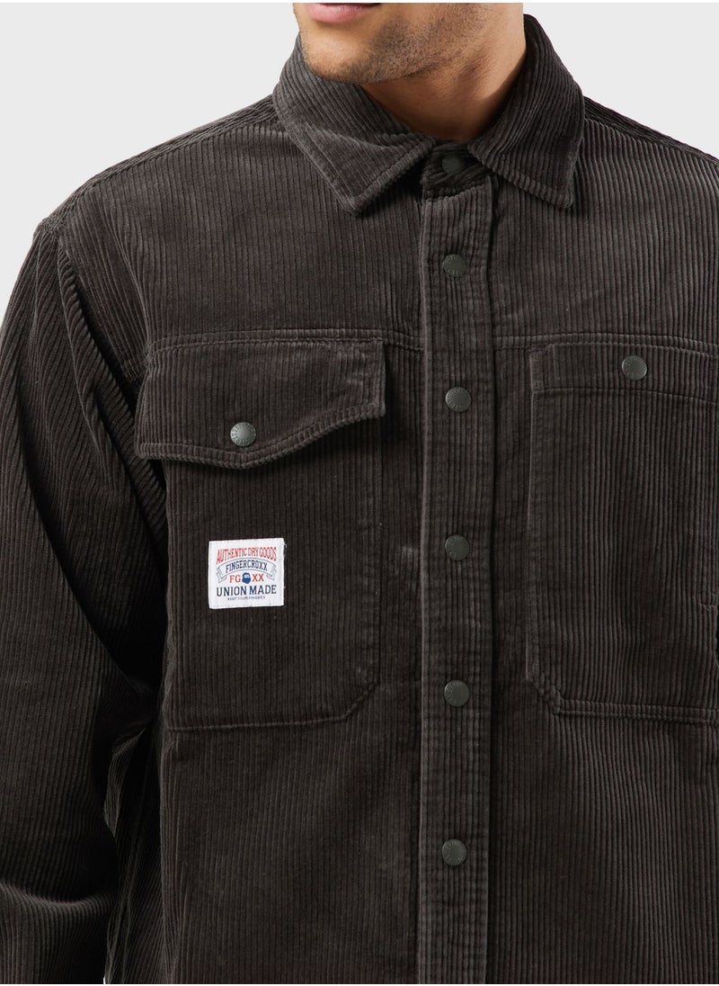 FINGERCROXX - Corduroy Shacket - Image 1