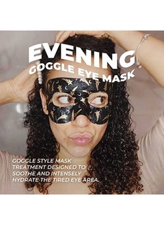 Vitamasques Evening Goggle Eye Mask 3Pack Ultrarevitalizing Hyaluronic Acid & Centella To Hydrate & Smooth Fine Lines & Tired Looking Under Eyes Nightly Treatment Vegan & Crueltyfree  - Image 3