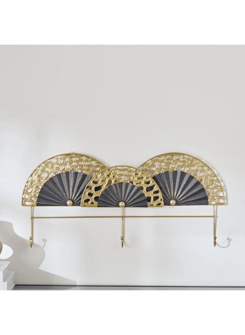 Home Box Sonet Metal Wall Art With Hooks 61 x 28 x 5 cm