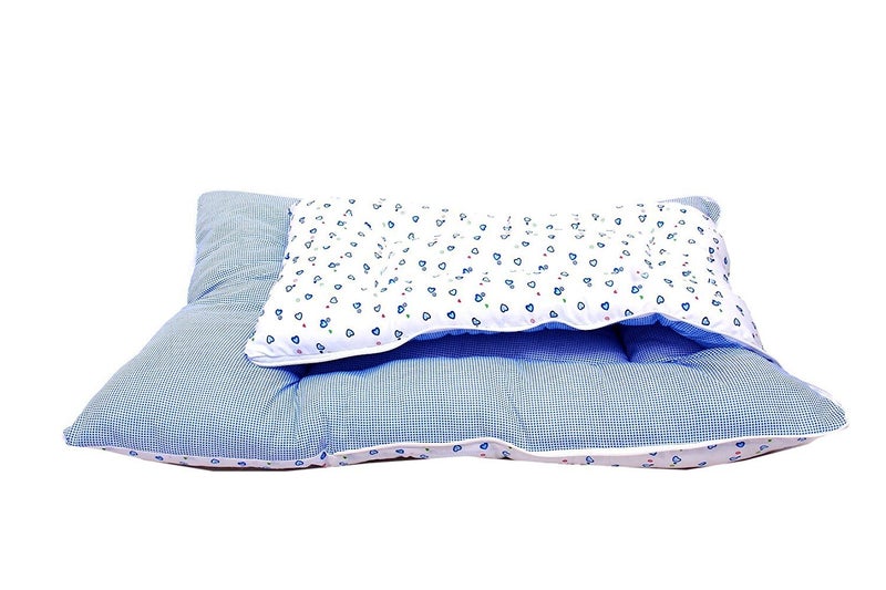 FARETO Baby Sleeping Bag cum Baby Carry Bag (Blue, 0-6 Months) - Image 2