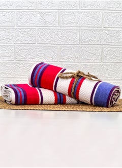 Baltic Linen Multi Color Stripes Towel 70x140 Cm 100% Cotton Yarn Dyed Bath Towel - Super Absorbent, Antibacterial, 500 GSM Terry  - Image 5