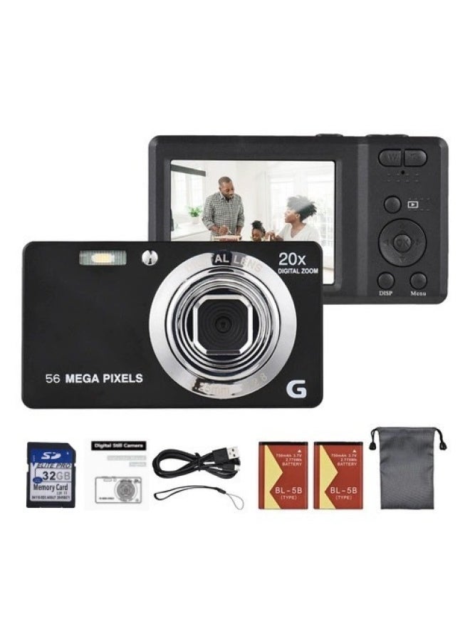 Generic Nikon D3100 Digital Slr Camera - Black 14.2 Mp 3x Zoom Hd Video-Body Color:F500 Comes Standard With Black English Version + Battery + 32g Memory Card  - Image 1