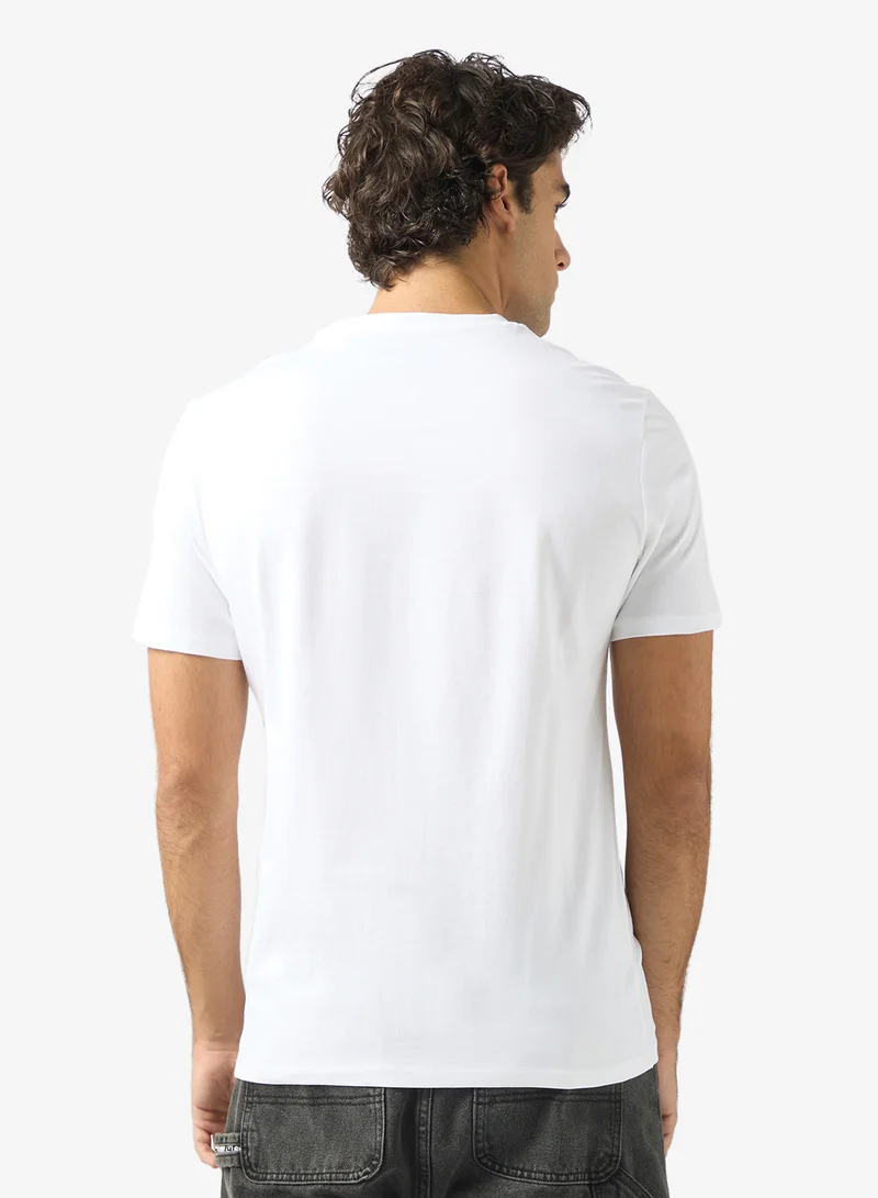 GUESS Crew Neck Short Sleeve T-Shirt