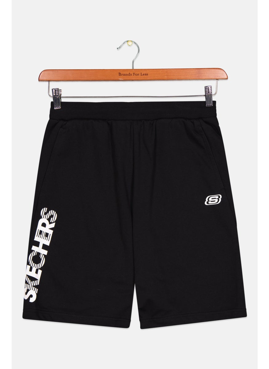 Kids Boy Brand Logo Shorts, Black - pzsku/Z14179939DB39F271D337Z/45/_/1737642410/b3f3d2fd-d113-4e6b-bb3f-73912dceb593