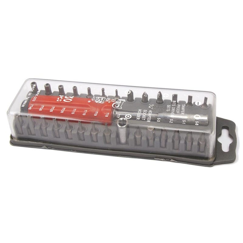 Proskit 8PK203 30Pcs Magnetic SD WBits Set Pack of 1 - Image 1