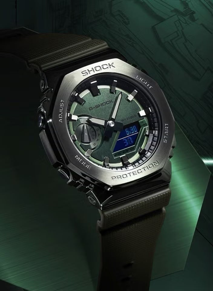 CASIO G-Shock Mens Quartz Watch, Analog-Digital Display GM-2100B-3APR - Image 4