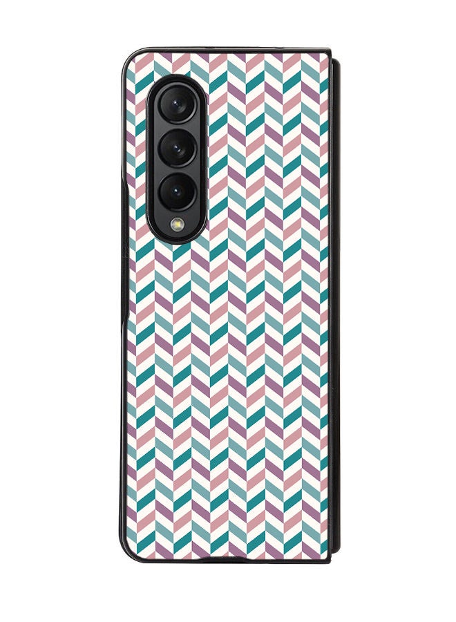 Okteq Hard Back Cover Case Small Mix Patterns for Samsung Galaxy Z Fold 3 5G  - Image 3