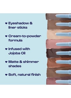 11th Hour Cream Eye Shadow Sticks - Coffee Break (Matte) - Award-winning Eyeshadow Stick - Smudge-Proof and Crease Proof for Over 11 Hours - Easy-To-Apply and Compact for Travel, 0.05 Oz - pzsku/Z1417DB6862293A52E267Z/45/_/1741170409/97eb8132-98ba-4777-b62a-178656501d05