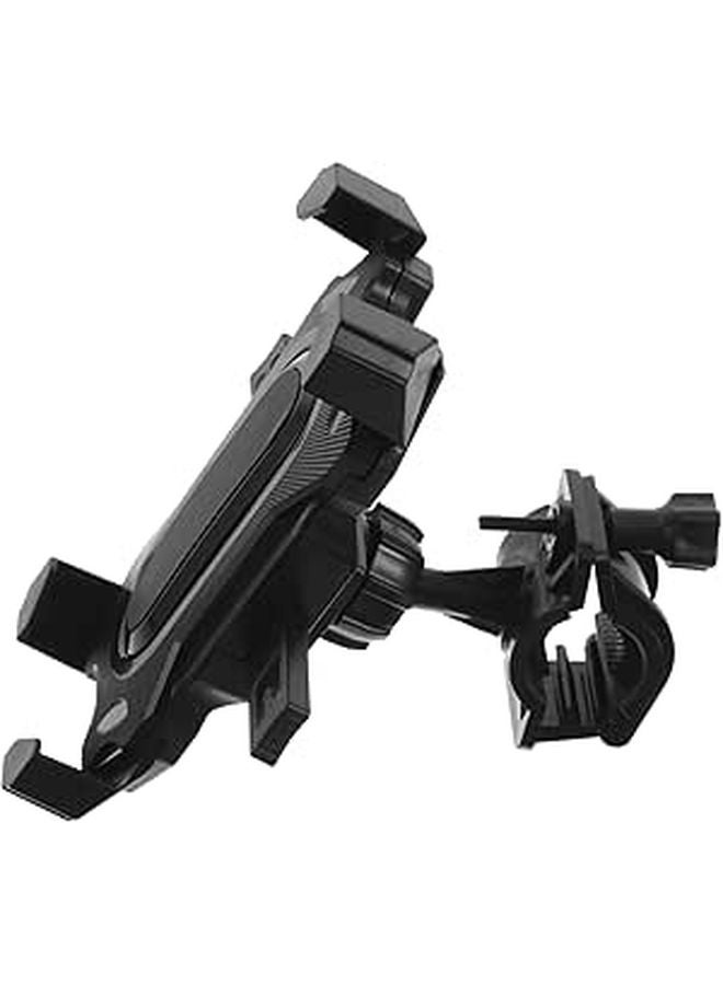 Universal Motorcycle Bicycle Scooter Phone Mount Durable Handlebar Holder Quick Installation - Image 1