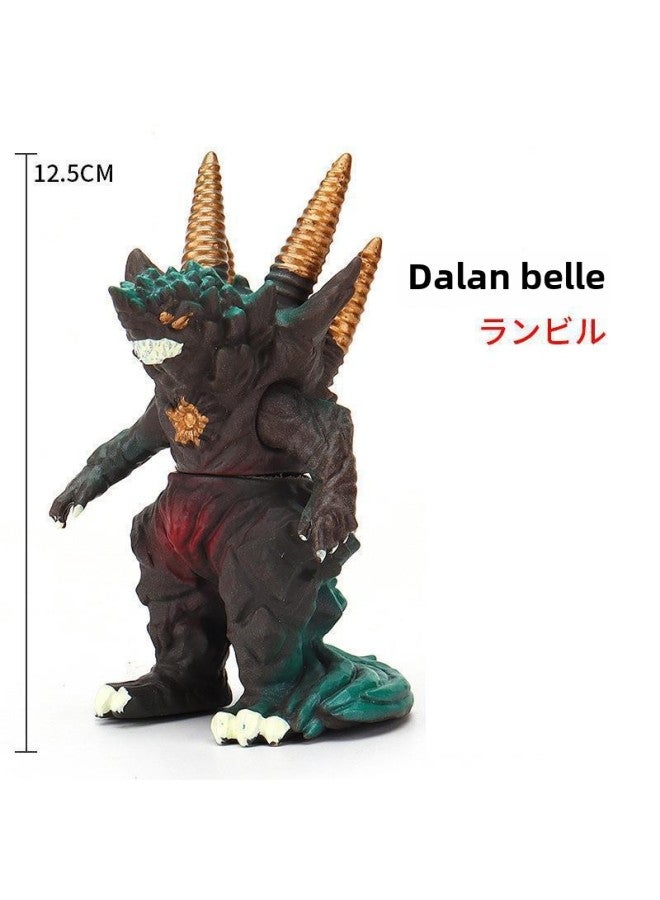 Small Monster Soft Rubber Beria Maga Big Snake Gundun Jagul Gong Local Push Toys Wholesale-Color:12. Darlander - Image 1