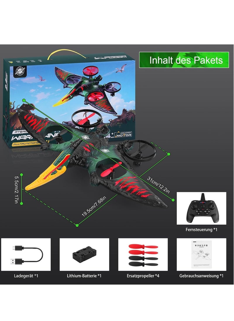 RC Aeroplane 2.4GHz Remote Controlled Aeroplane L0713 Quadcopter Floating Fighter Aircraft | RTF Ready-to-Fly for Beginners, Children, and Adults | USB Charging, Green - Fun and Easy Flying Experience - pzsku/Z141804F1D94A24A94D77Z/45/_/1739611912/67ab31bc-a7fd-4865-b59f-fc69b927e052