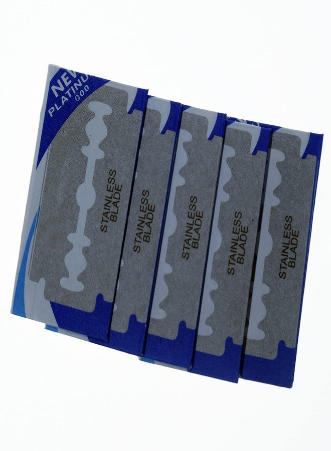Rangale 20 Pcs Double Edge Safety Razor Blades Replacement Old Fashion Men´s and Women's Safety Razor Stainless Steel Blades for Shaving - Image 2