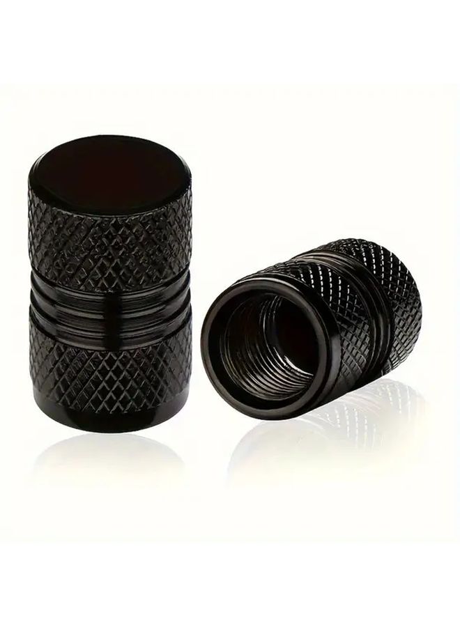 Orange Aluminum Tire Valve Caps 4pcs Durable Wheel Hub Protection Valve Stem Protector - Image 5