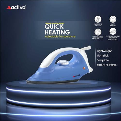 Activa Pluto 3 Jar 600 Watt Mixer Grinder With Coral 750 Watt Dry Iron come with 2 year warranty - Image 2