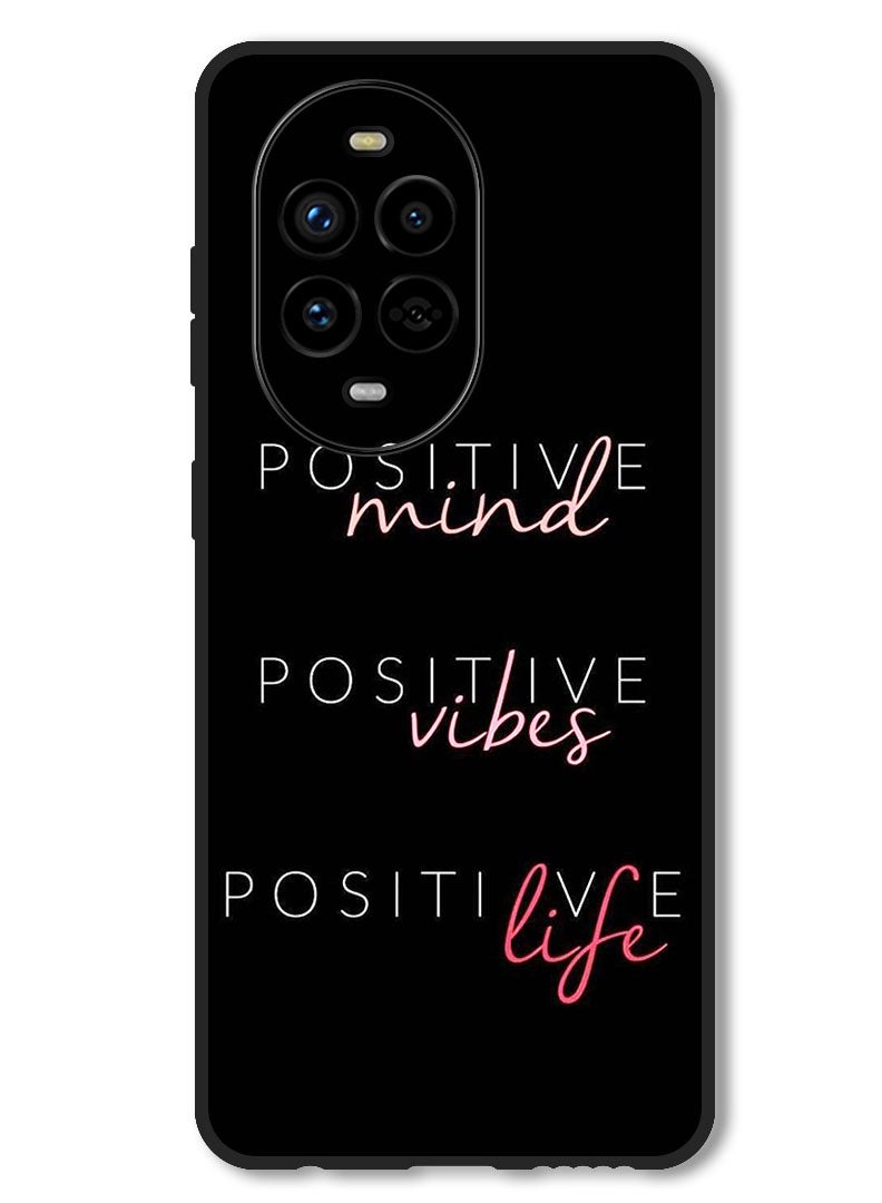 Theodor Case Compatible with Huawei Nova 13 Pro Protection Shockproof Bumper Cover Positive Mind - Image 1