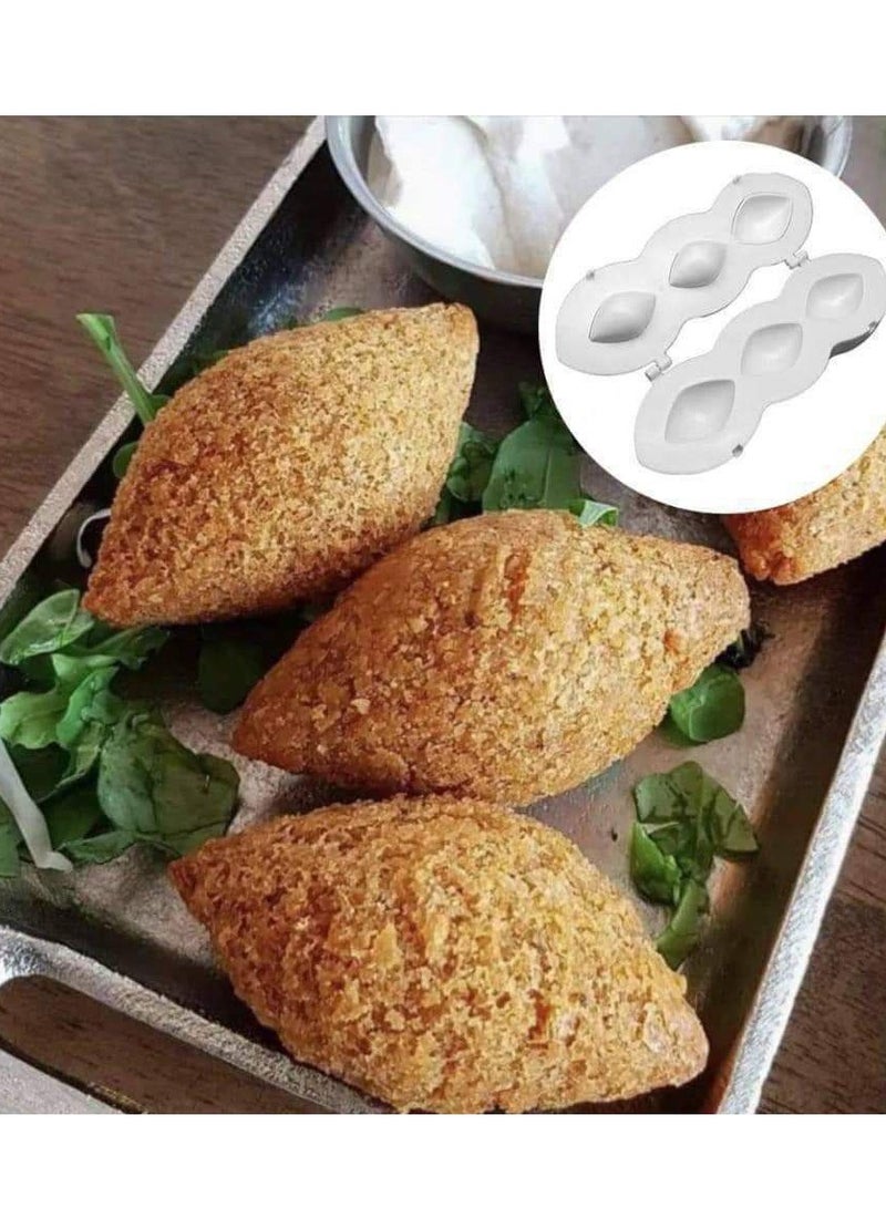 قالب كرات اللحم   قالب لضغط وتشكيل كرات اللحم وكرات الارز وكرات الكعك والكبة المقلية H - Image 2