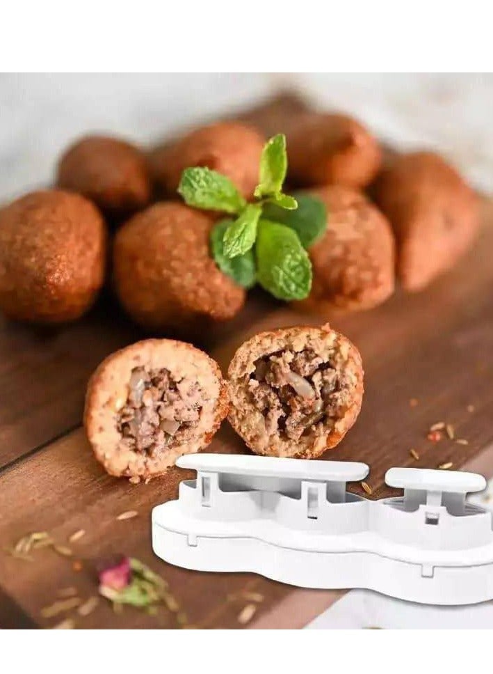 قالب كرات اللحم   قالب لضغط وتشكيل كرات اللحم وكرات الارز وكرات الكعك والكبة المقلية H - Image 4